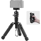 SmallRig VT-20 Aluminum Mini Tripod, 20" Desktop Tripod with 360° Ball Head, Compact Desktop Tripods for DSLR Camera Video Ca