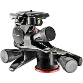 Manfrotto MHXPRO-3WG Geared 3-Way Pan/Tilt Head, Black