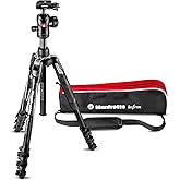 Manfrotto Befree Advanced Camera Tripod with Lever Closure, Portable and Compact Travel Tripod Kit with Ball Head, Aluminum T