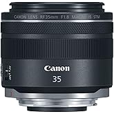Canon RF35mm F1.8 is Macro STM Lens, Black, Compatible with EOS R Series Mirrorless Cameras