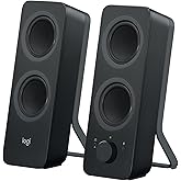 Logitech Z207 2.0 Stereo Computer Speakers with Bluetooth