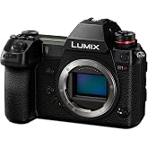 Panasonic LUMIX S1R Full Frame Mirrorless Camera with 47.3MP MOS High Resolution Sensor, L-Mount Lens Compatible, 4K HDR Vide