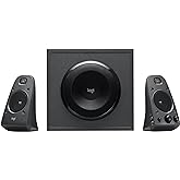 Logitech Z625 Powerful THX® Certified 2.1 Speaker System with Optical Input, black