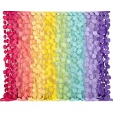 Ultimate Big Circle Dots Party Garland Streamer Backdrop (290 Ft Total, 40 Strands x 7.25 Ft Per Strand) - Hanging Paper Dot