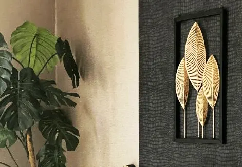 Metalen wanddecoratie