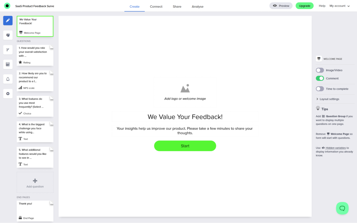 Responsly, our pick for the best survey app for enterprise