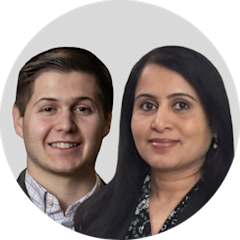 Photo of Justin Trugman & Babitha Singh