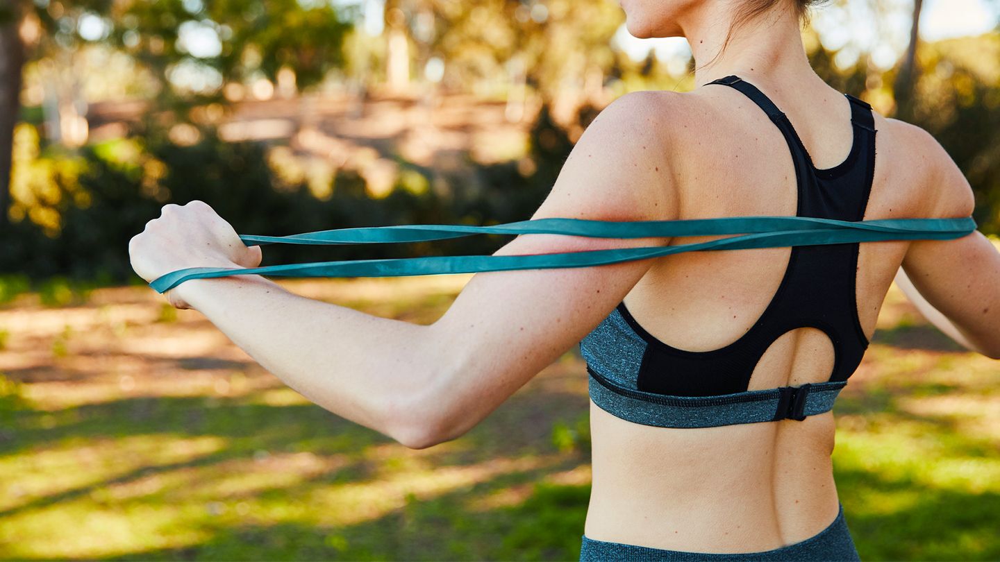 resistance band exercise for arms