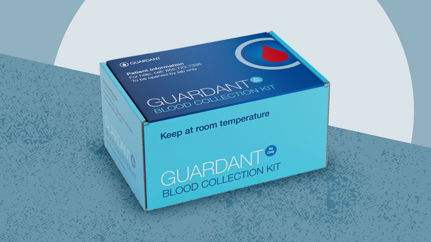 guardant blood collection kit box