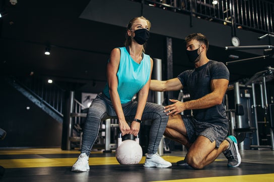 Tyypin Personal Trainer palvelun kuva liikkeelle Low Cost Personal Trainer Madrid Chema Menéndez