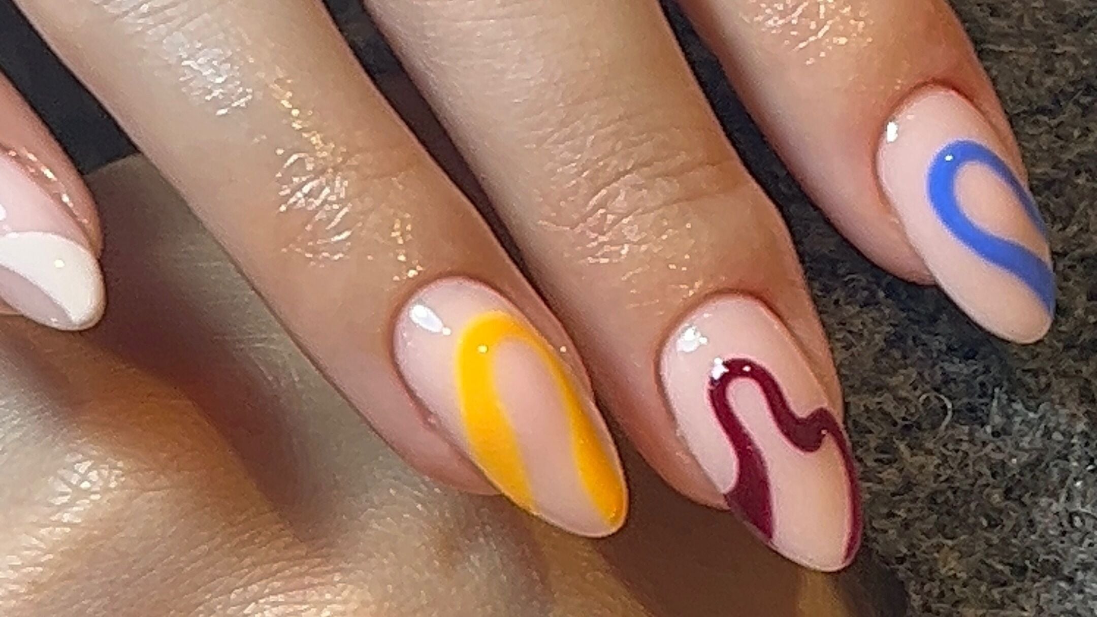 Colorful nail art at By Emily Francesca - Bristol, Bristol, England, GB; showcasing vibrant designs.