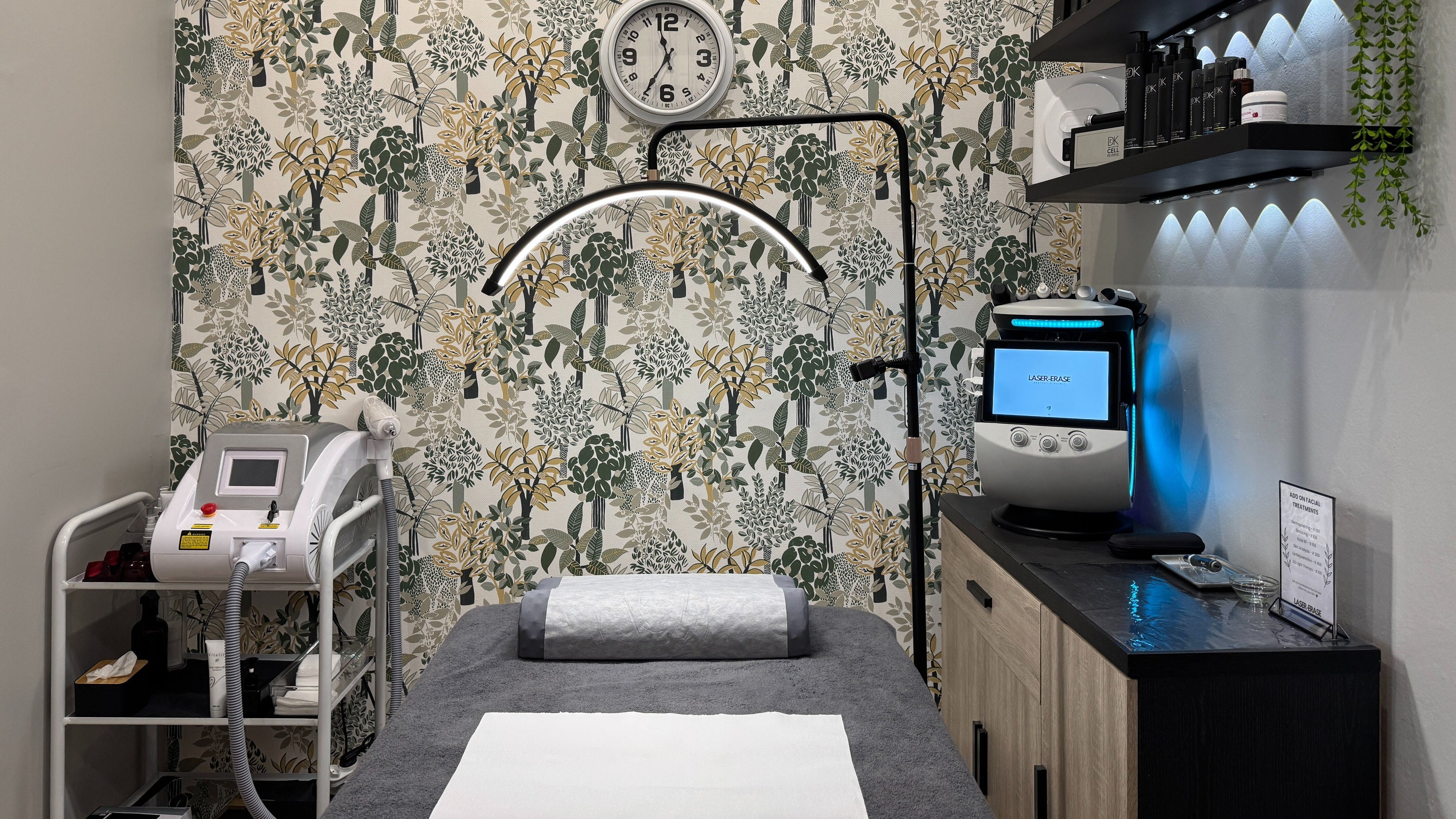 Laser Erase | Centurion offers a serene treatment room with modern laser equipment in Centurion, Gauteng, ZA.