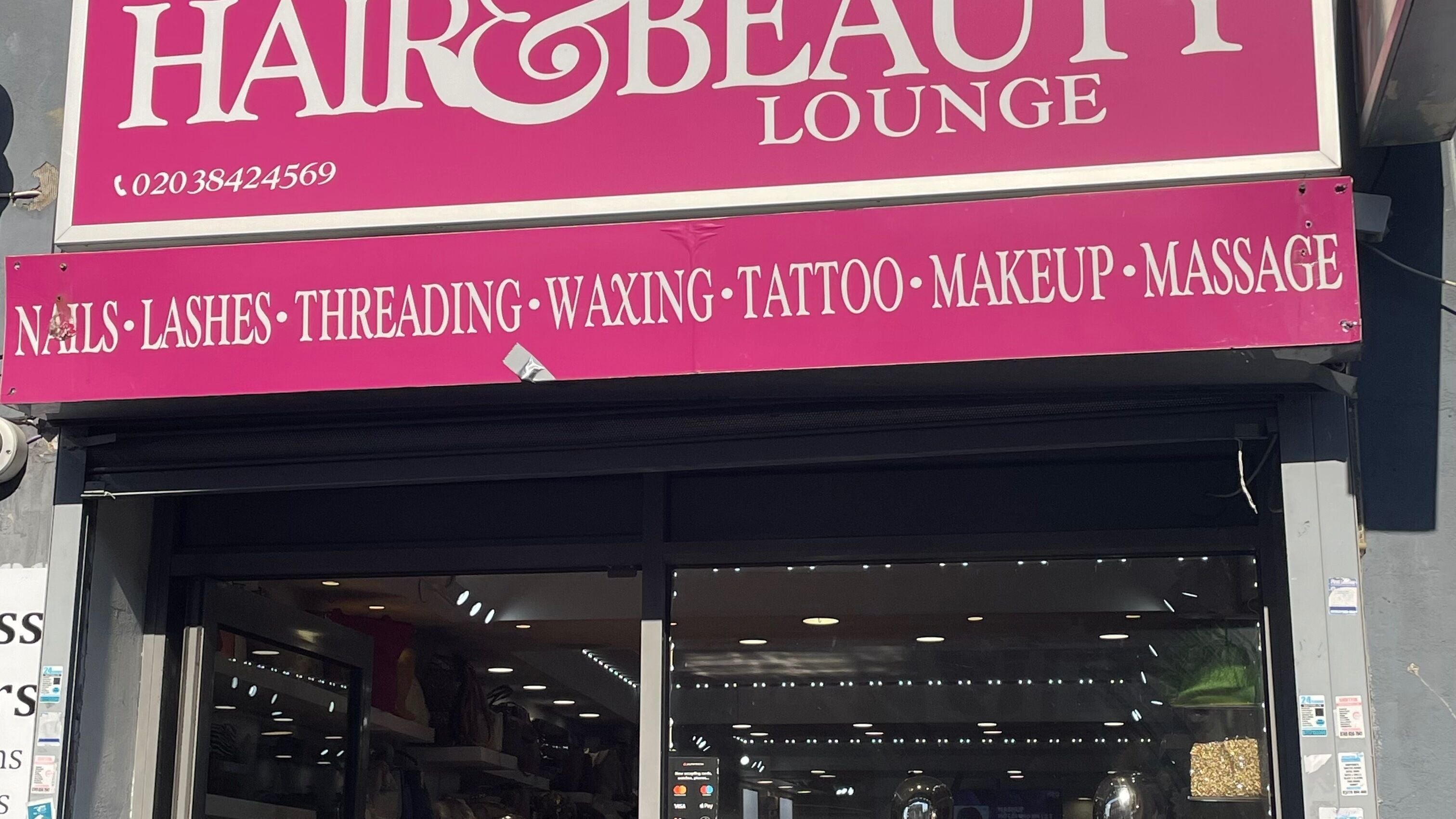Exterior view of Glammy Beauty in London, England, GB showcasing beauty and wellness services.