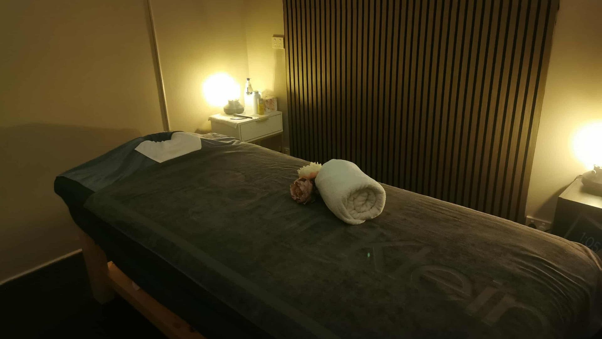 Relaxing massage room setup at Chang Thai Remedial Massage in Ipswich, Queensland, AU.