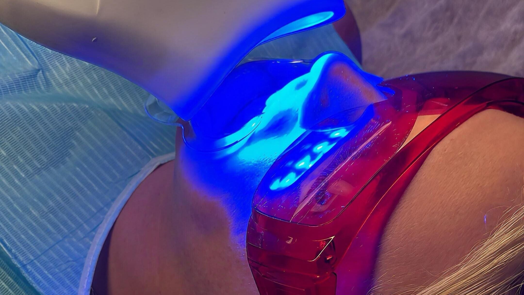 LED facial treatment at InSkin Clinic, Melbourne, Victoria, AU enhances skin vitality and glow.