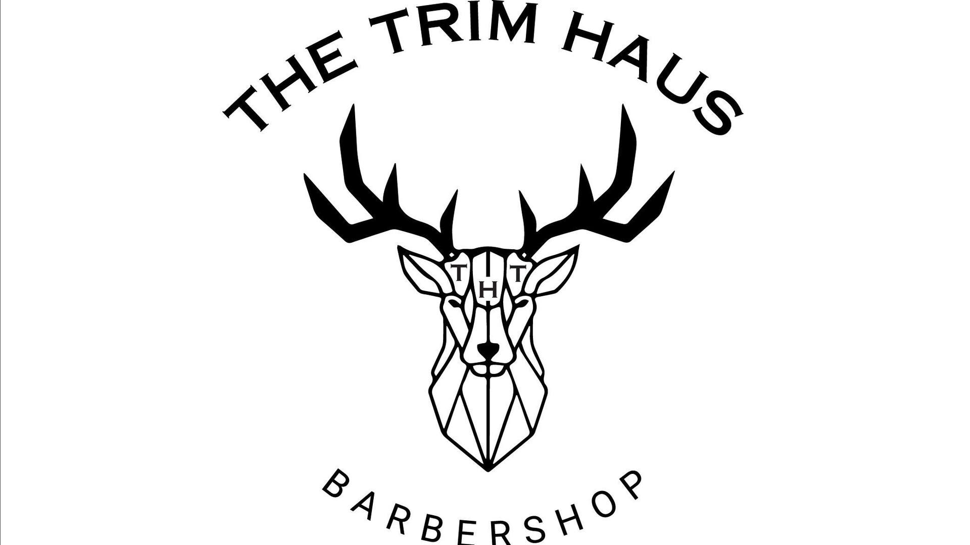 The Trim Haus logo featuring a geometric deer head in Glasgow, Scotland, GB.