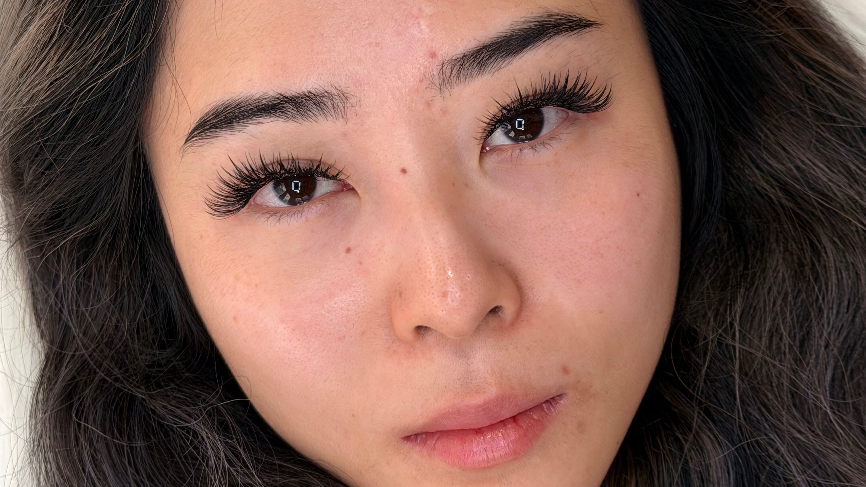 Stunning eyelash extensions at Blinky Lash in Calgary, Alberta, CA. Enhance your beauty with expert service.