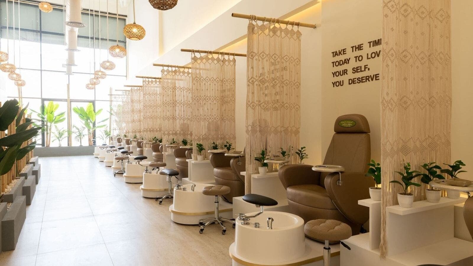 Elegant pedi stations at Nails•Glow Spa&Salon - Al Rawdah, Riyadh, Riyadh Province, SA with relaxing ambiance.