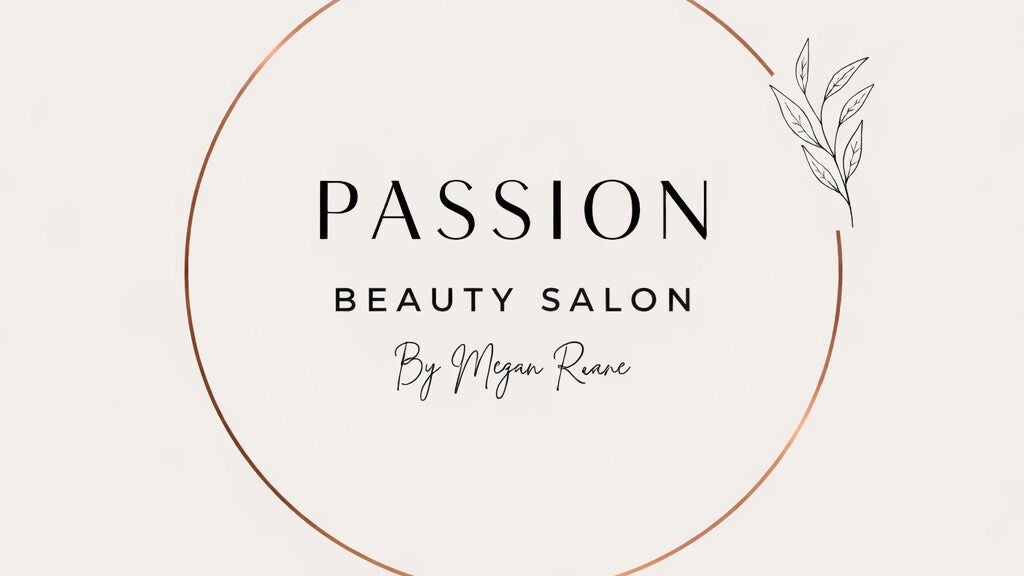 Passion Beauty Salon logo, Mullingar, County Westmeath, IE. Elegant and inviting design.