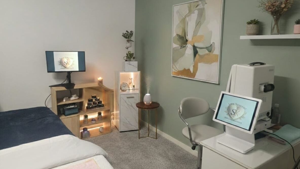 Calm treatment room at SK Skin And Body Health (Mobile Service Available), Melbourne, Victoria, AU, featuring modern equipment.