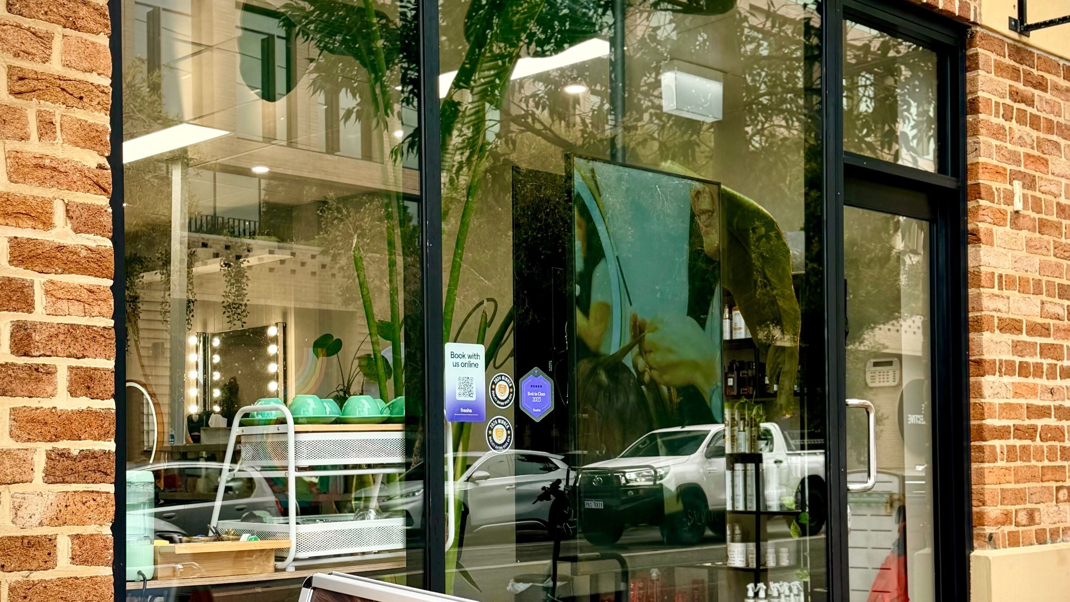 Front view of Vanessa Flessak BROWS | LASHES | LIPS in Leederville, Western Australia, AU with elegant decor.