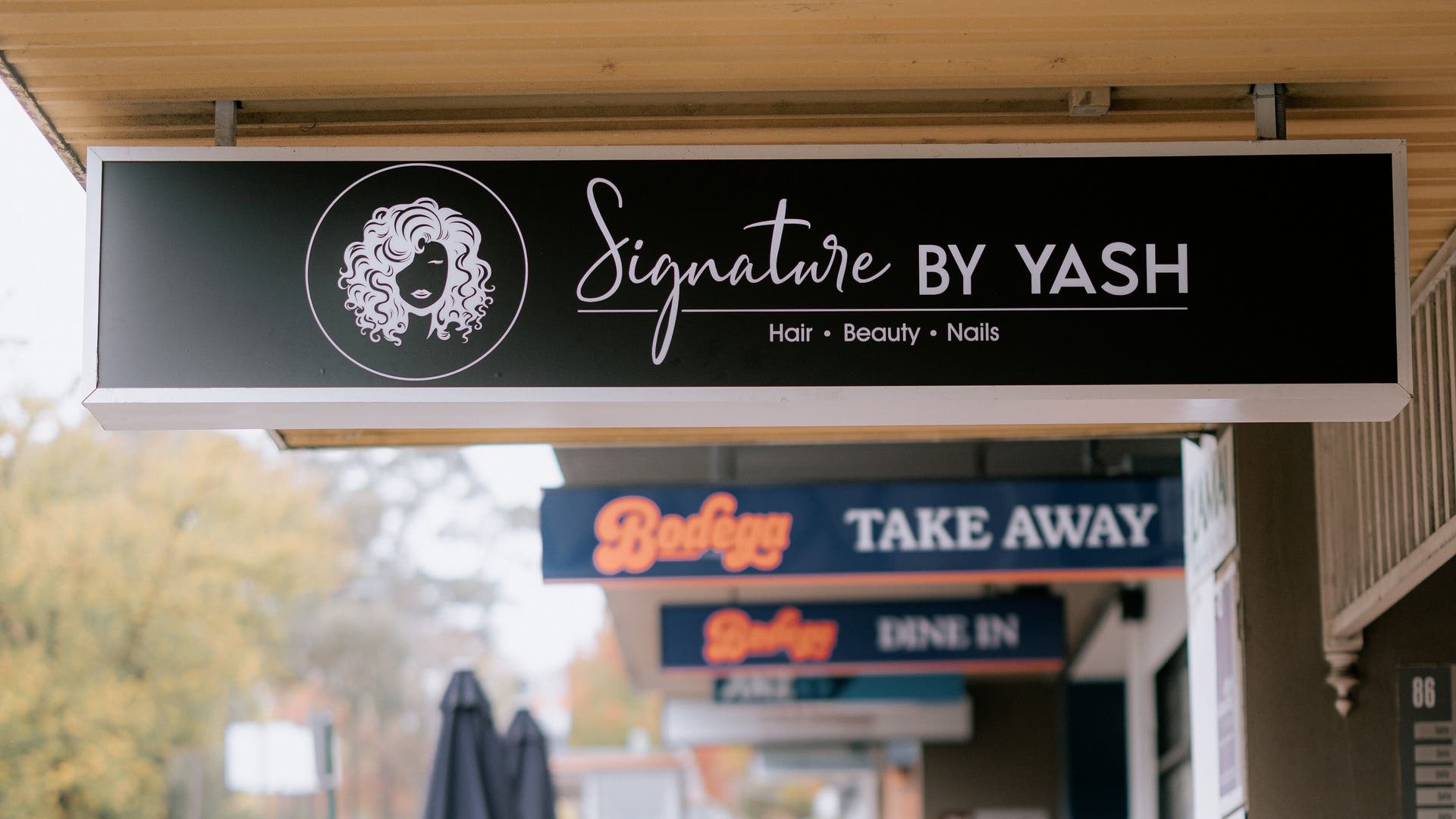 Stylish storefront of Signature By Yash Berwick, located in Berwick, Victoria, AU, featuring hair, beauty, nails.