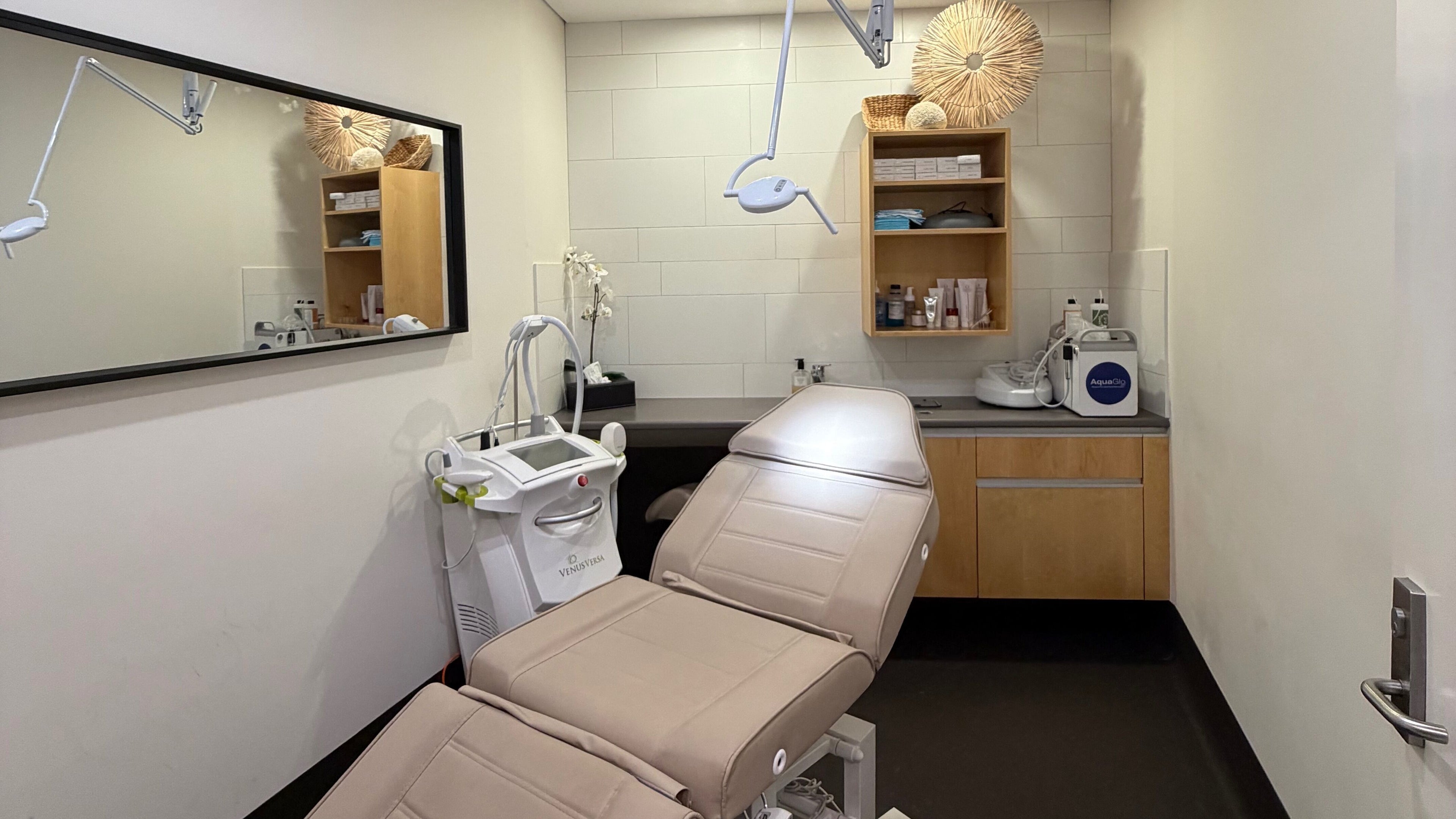 Professional treatment room at The Skin Edit - Leederville, featuring advanced equipment, Leederville, Western Australia, AU.