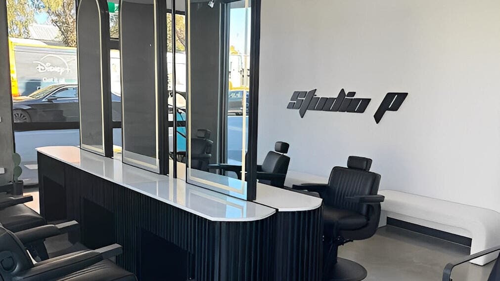 Contemporary interior of Studio P with sleek chairs in Melbourne, Victoria, AU.
