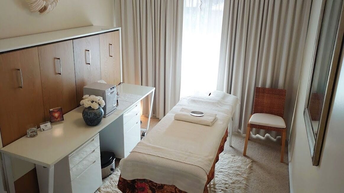 Relaxing treatment room at Bodyology at Wareemba, Wareemba, NSW, AU, featuring a massage table and calming decor.