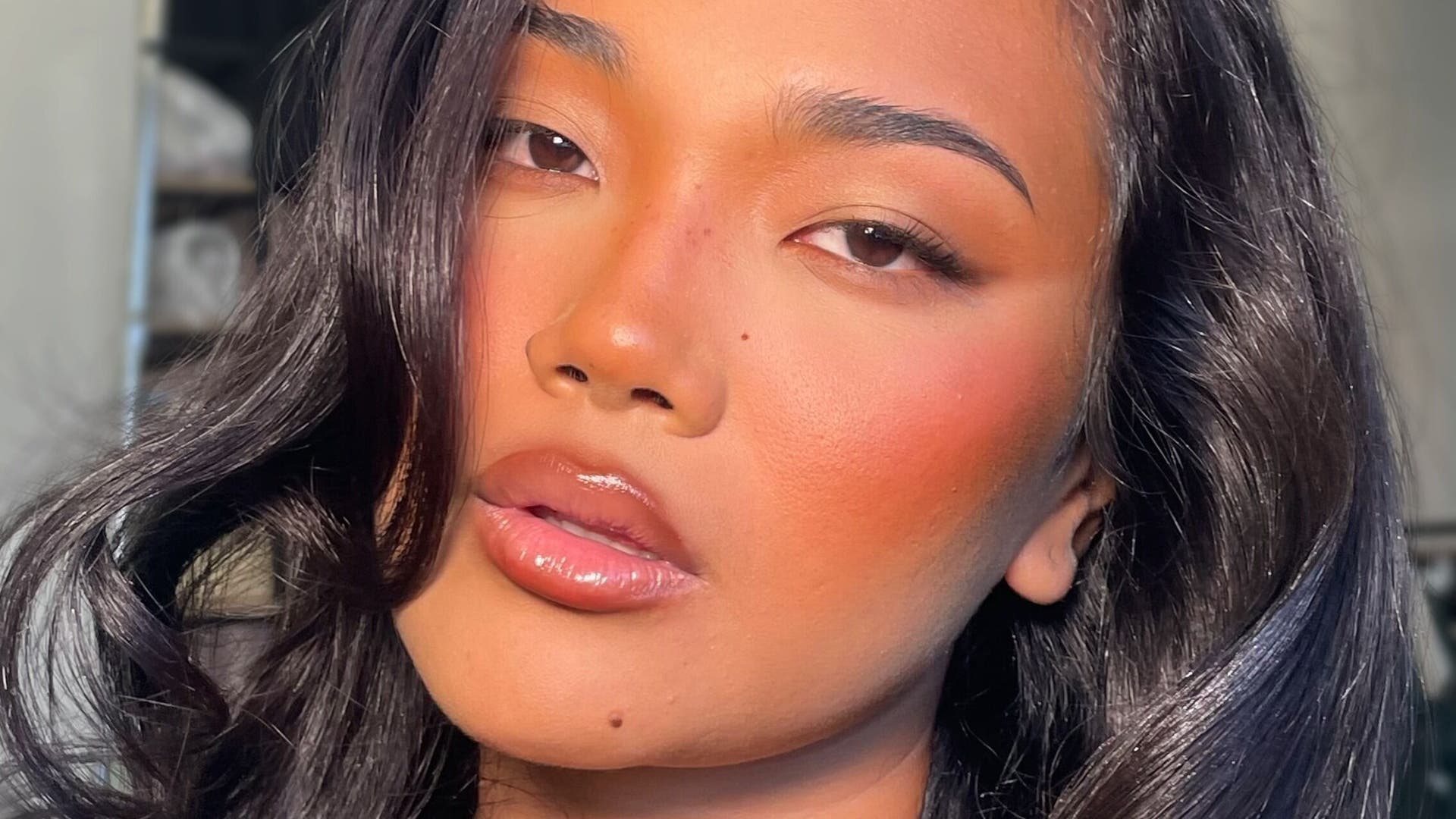 Close-up of flawless makeup at Claire Andrea in Brisbane, Queensland, AU showcasing natural beauty.