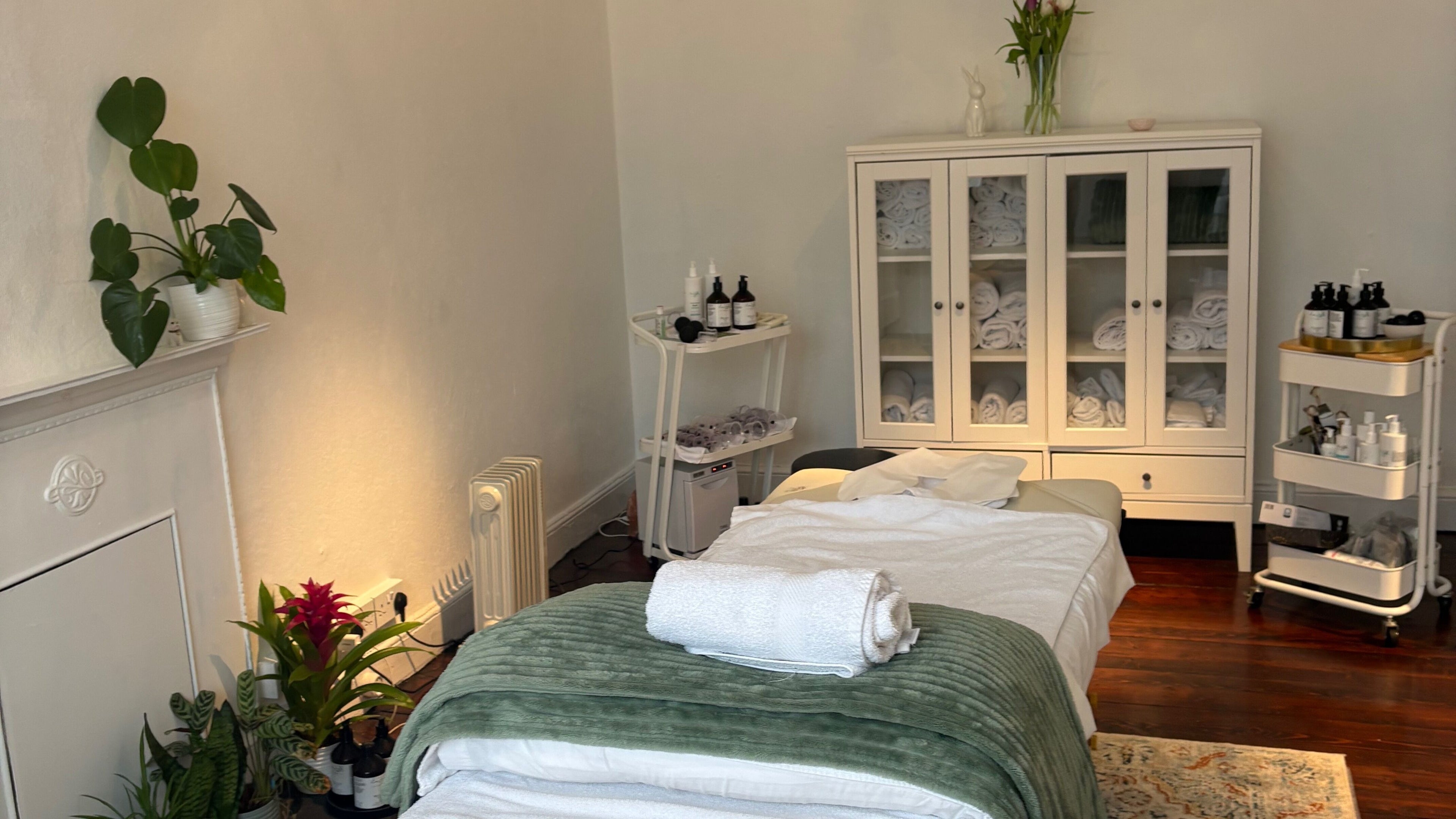 Interior of Logan Joy ~ Holistic Skin in Limerick, County Limerick, IE, showcasing a calming therapy room.
