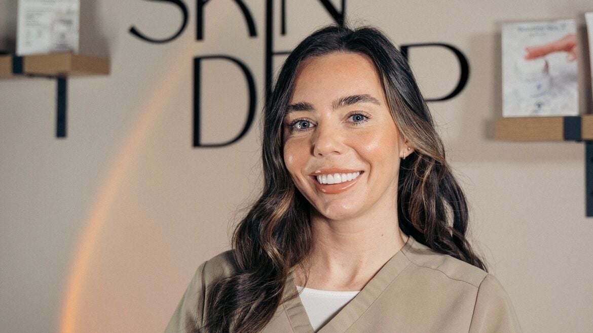 Professional staff smiling at Skin Deep, Worsley, England, GB enhancing welcoming beauty ambiance.