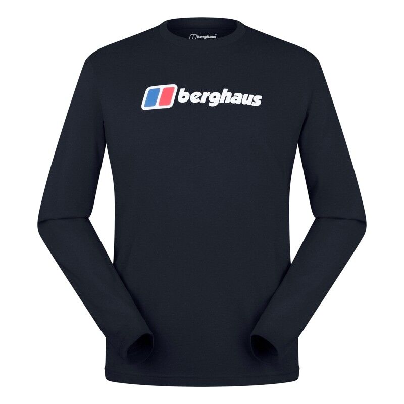 Big Logo LS Tee - T-Shirt - Herren
