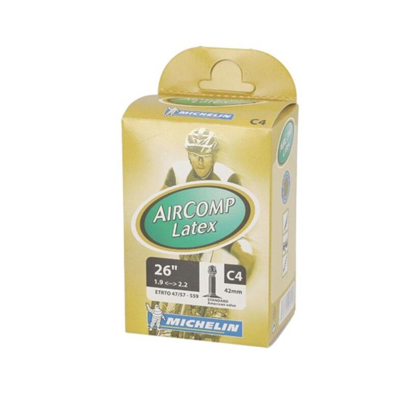 Aircomp Latex C4 Schrader - Fahrradschlauch