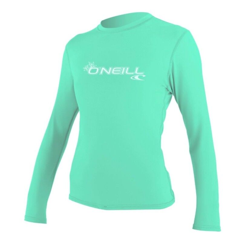 Wms Basic Skins L/S Sun Shirt logo - Lycras - Damen