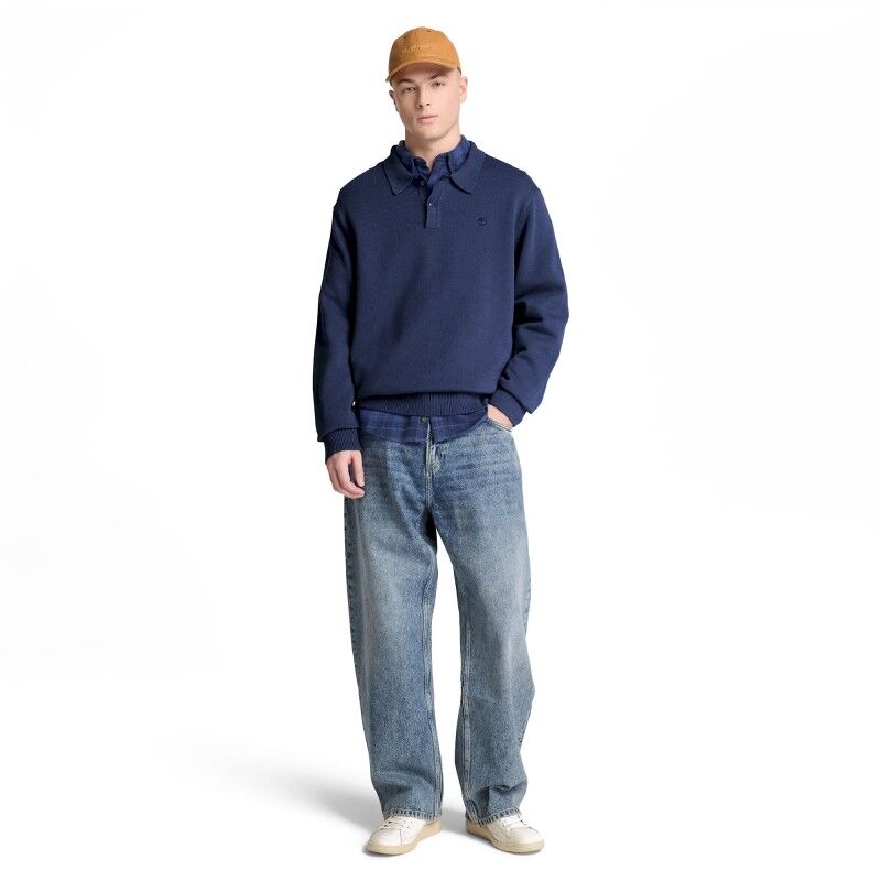Williams River Cotton Polo Sweater - Pullover - Miehet