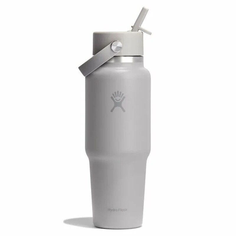 32 oz Wide Mouth Flex Straw Travel Bottle - Bottiglia termica