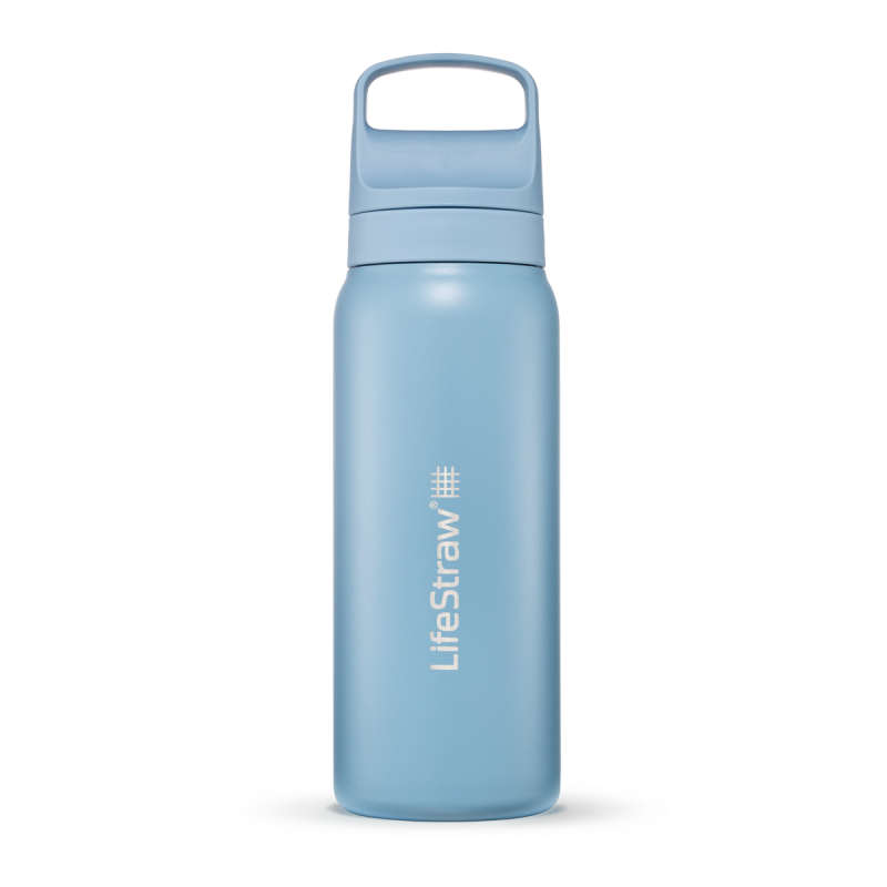 GO Stainless Steel Water Filter Bottle - Filterflasche