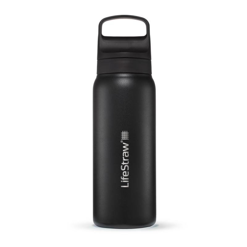 GO Stainless Steel Water Filter Bottle - Filterflasche