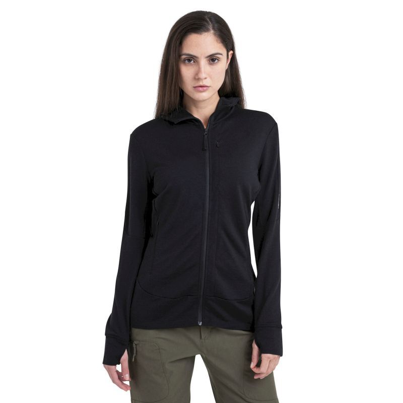260 Quantum IV LS Zip Hoodie - Merino Fleece jacket - Women's
