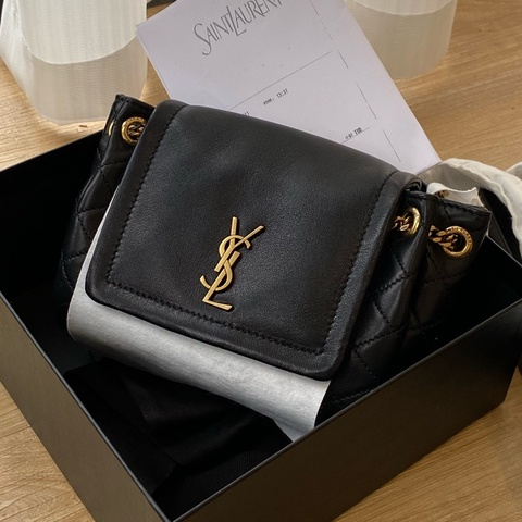 🏷️Ysl nolita mini黑金/全新全配