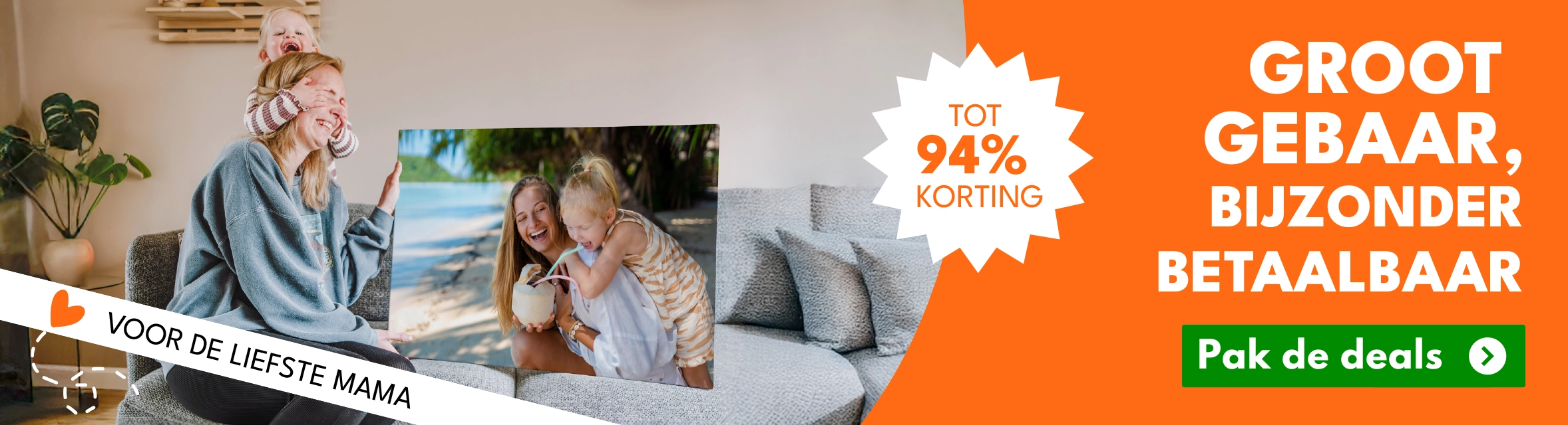 Foto op canvas deals banner 2024