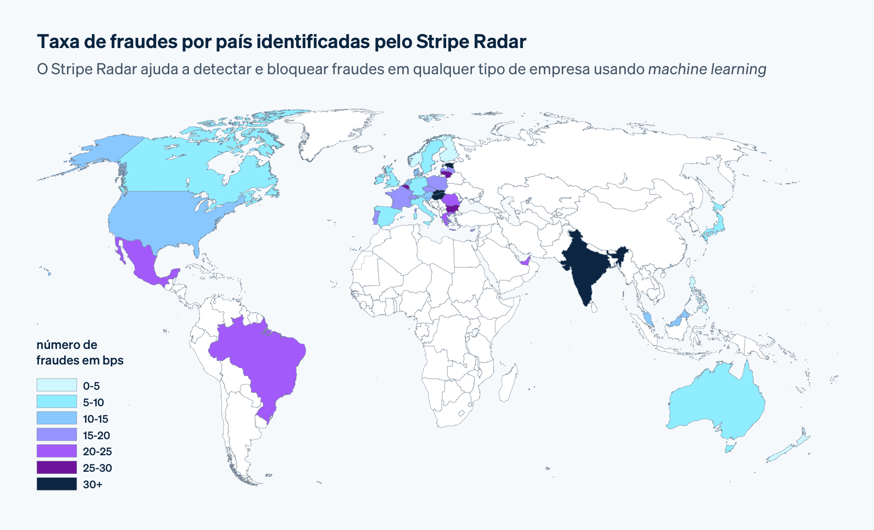 Fraud map fraud report visuals PT-BR