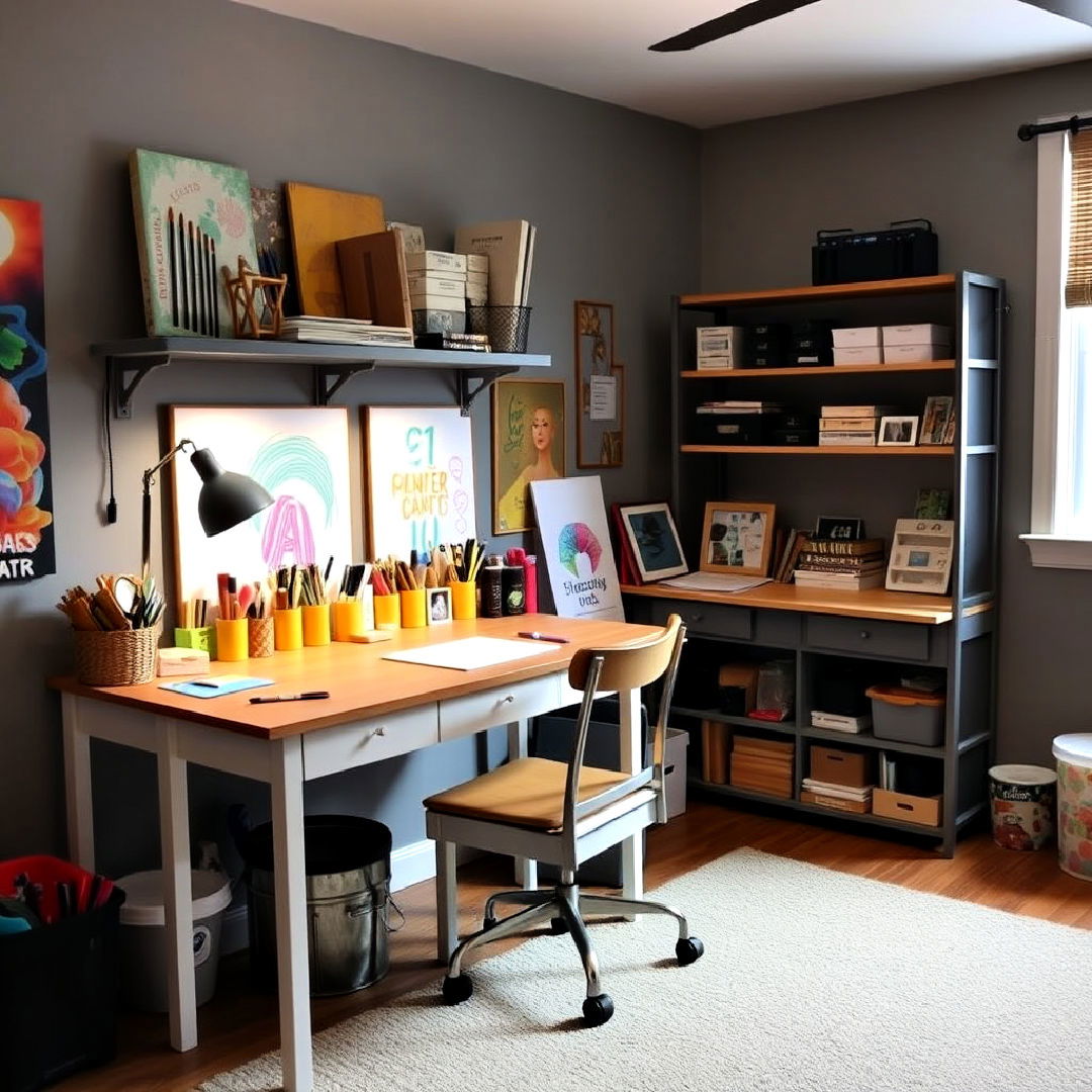 creativity art and craft nook