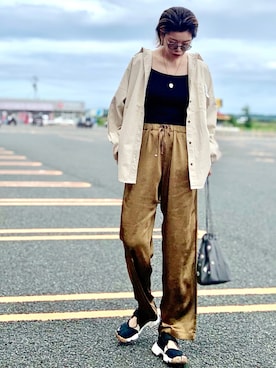 「NIKE(ナイキ)のアイテム」を使った、☺︎さいとを☺︎さん(レディース・174cm・30代)の秋コーディネート