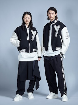 Y-3｜Y-3さんの「LETTERMAN JKT（Y-3｜ワイスリー）」を使ったコーディネート