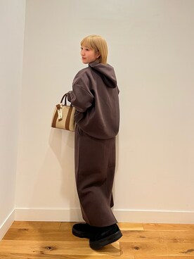 「PUMA(プーマ)のアイテム(ブーツ)」を使った、⭐︎おーごし☽°☆・°:** さん(レディース・160cm)の冬コーディネート
