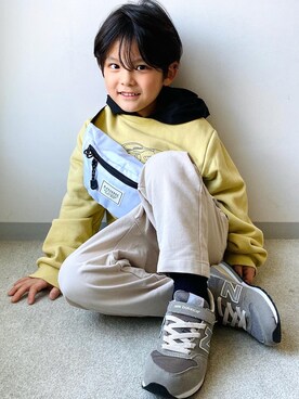 𝗧𝗼𝗻𝗮𓃟𝗡𝗮𝘀𝗵𝗶さん(キッズ・110cm)の冬コーディネート