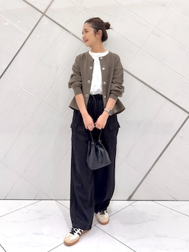 「URBAN RESEARCH DOORS(アーバンリサーチドアーズ)のアイテム」を使った、井上 裕美さん(レディース・158cm)の秋コーディネート