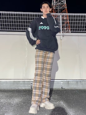 しゅうとさんの（BURBERRY | バーバリー）を使ったコーディネート